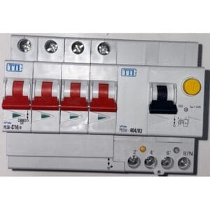 Disjoncteur differentiel 4p 300ma 10ka tti